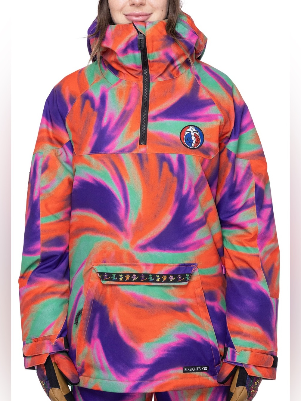 686 x Grateful Dead Upton Anorak Jacket
